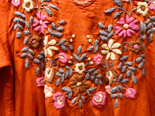 Load image into Gallery viewer, Tumeric and wildflowers dress