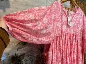 Kokki Eco Bohemian Dress Pink